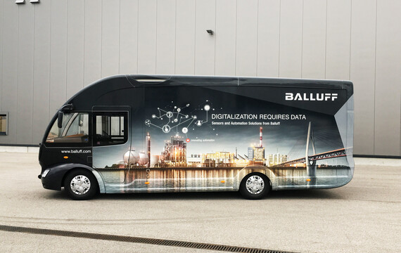 Balluff Infomobil Branding
